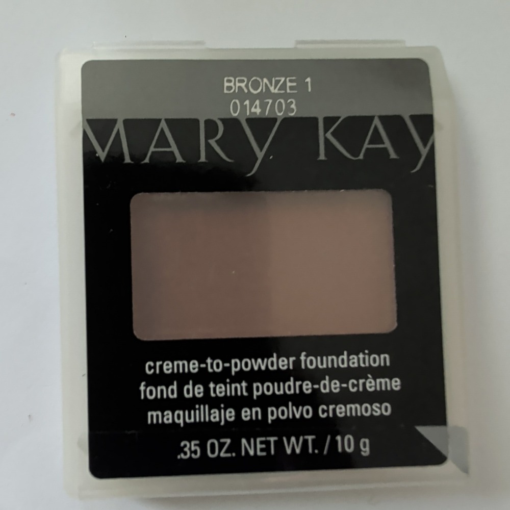 Mary Kay Creme-to-Powder Foundation Bronze 1 0.35 oz 10g Refill 014703